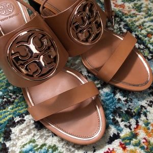 Tory Burch Wedge Sandals  9.5